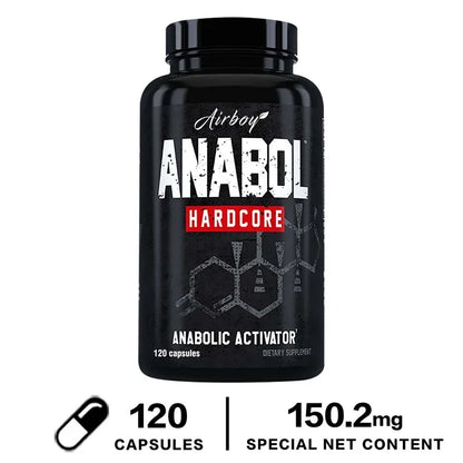 ✨ 120pcs Anabol Hardcore Supplement – Build Lean, High-Quality Muscle