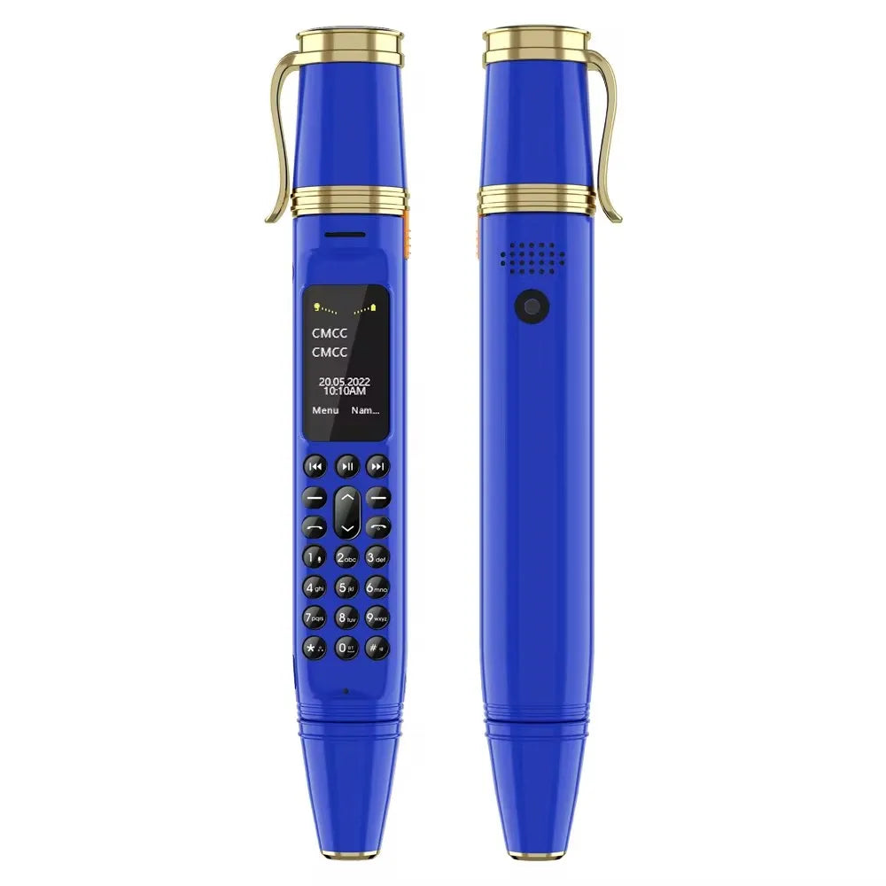 SERVO BM111 Pen Style Mobile Phone – Dual SIM | Magic Voice | Bluetooth Dialer | 3-in-1 Pen & Mini Fan | 2G GSM