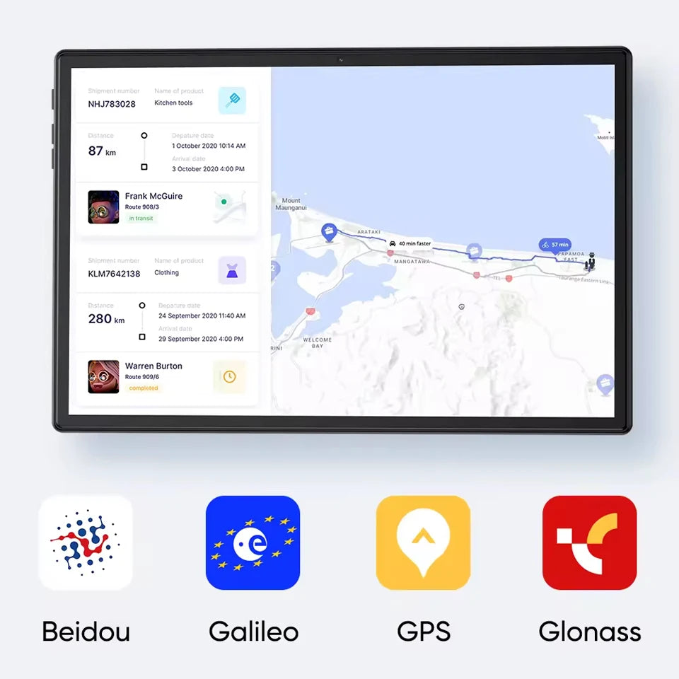 Nodizz Smart Pad15 Mini Tablet 10.1" 120Hz Display MTK6737 12GB RAM 512GB ROM Android14 7000mAh Tablets