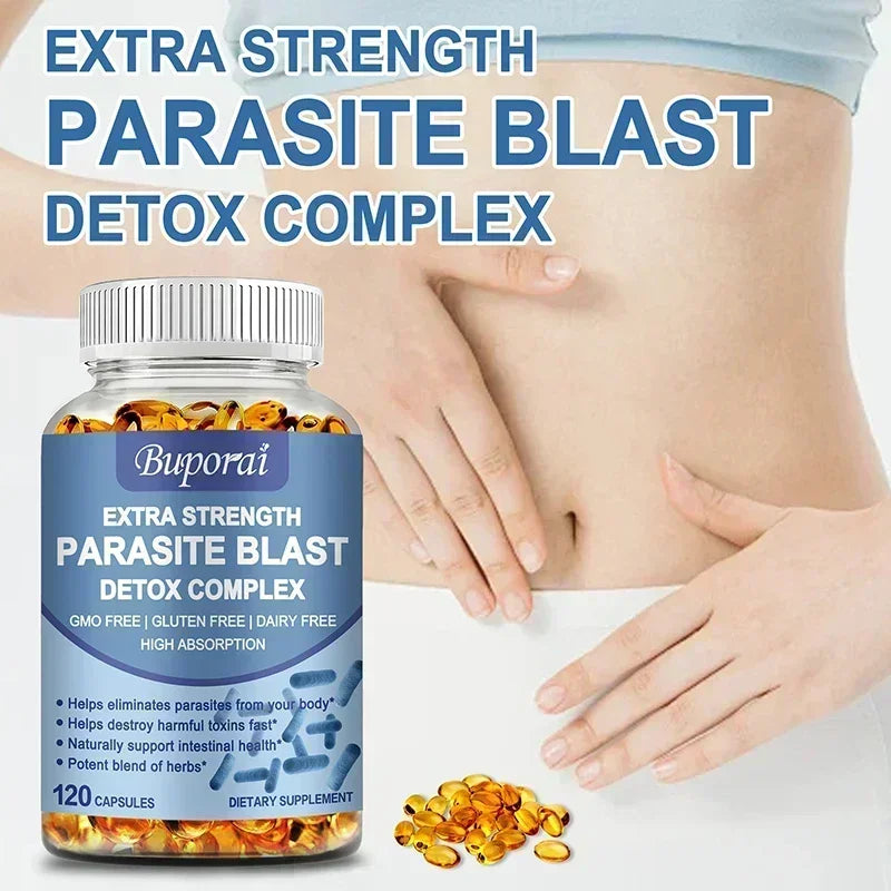 Parasite Blast Detox Complex – Digestive Cleanse & Intestinal Support Formula