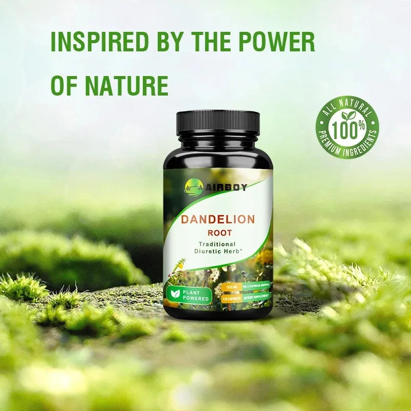 ✨ Dandelion Root Capsules – Liver Detox & Immune Support