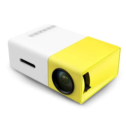 YG300 Mini LED Projector – Upgraded 1000 Lumen Portable Home Media Player with HDMI & USB Audio