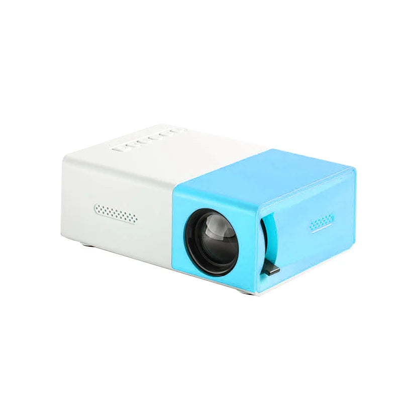 YG300 Mini LED Projector – Upgraded 1000 Lumen Portable Home Media Player with HDMI & USB Audio