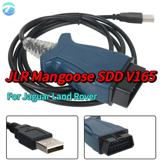 JLR Mangoose SDD V165 OBD2 Diagnostic Tool for Jaguar & Land Rover (2005–2017) | Multi-Language