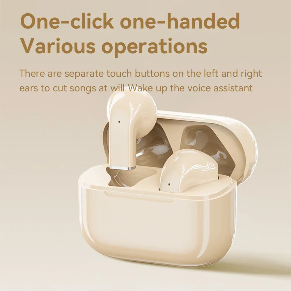 Pro5S Wireless Bluetooth Headphones | Mini Portable Stereo Earbuds with Noise Reduction & Long Battery Life