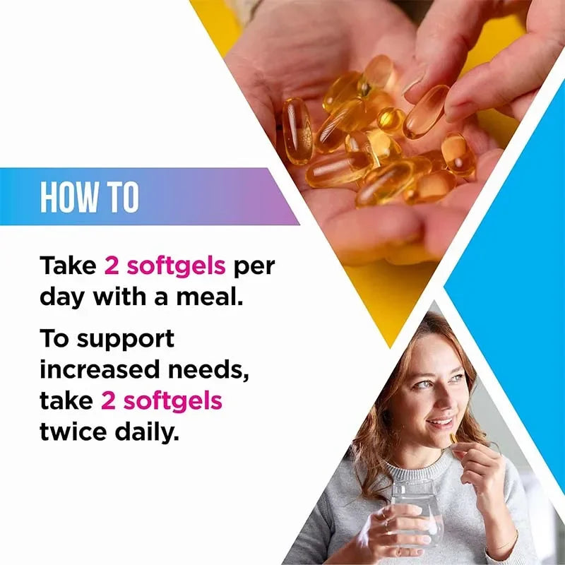 ✨ Omega 3 6 9 Supplement Plus – Brain, Heart & Joint Support