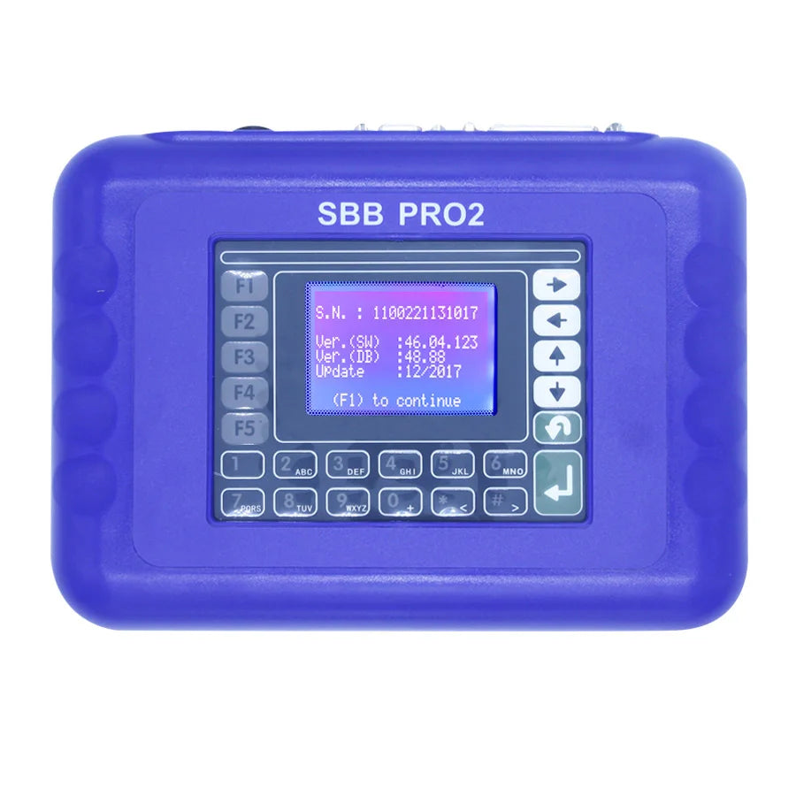 Newest SBB PRO2 V48.99 Key Programmer – No Tokens | Supports Toyota G-Chip & New Cars to 2017 | Multi-Language