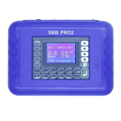 Newest SBB PRO2 V48.99 Key Programmer – No Tokens | Supports Toyota G-Chip & New Cars to 2017 | Multi-Language