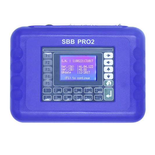 Newest SBB PRO2 V48.99 Key Programmer – No Tokens | Supports Toyota G-Chip & New Cars to 2017 | Multi-Language