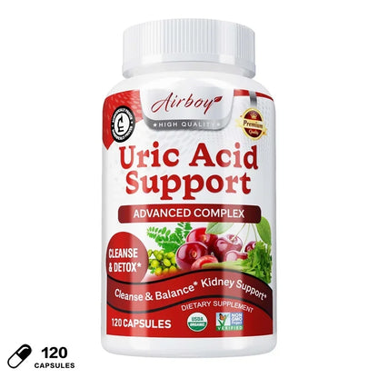 Uric Acid Support - Daily Kidney Cleanse Uric Acid Support - Joint Supplement & Detox for Men & Women
