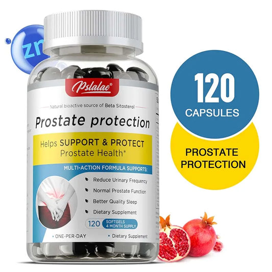 Prostate Protection Supplement – Supports Prostate, Urinary & Bladder Health, Reduces Discomfort & Frequent Urination