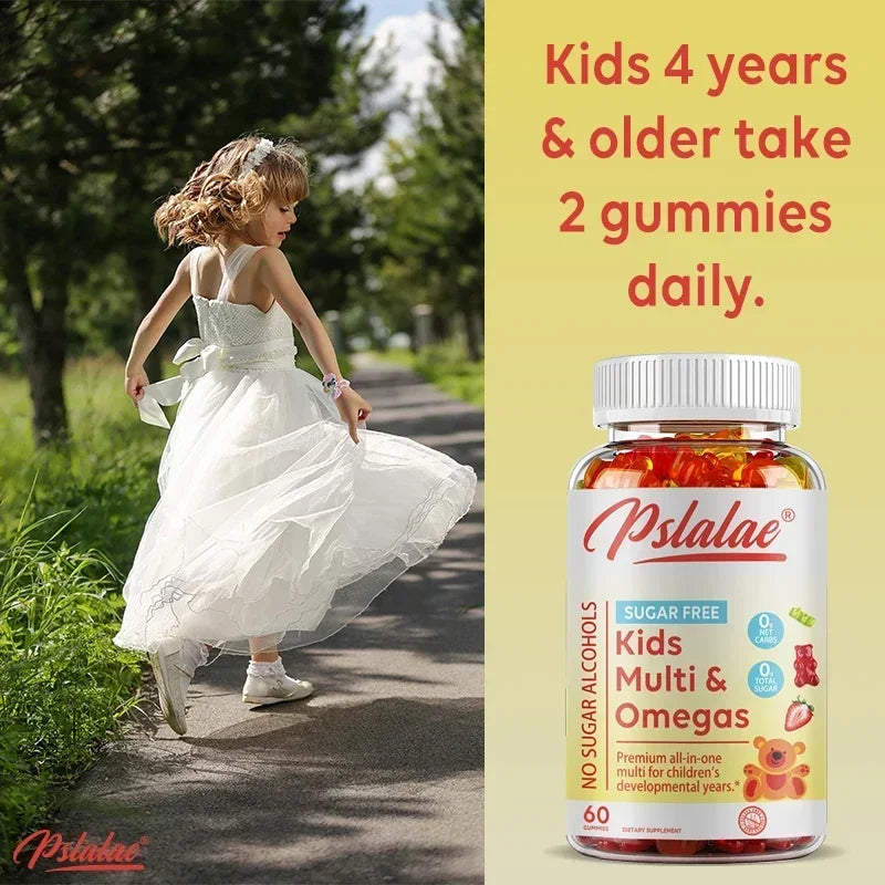 Kids Multivitamin Gummies – Brain, Immunity & Energy Support