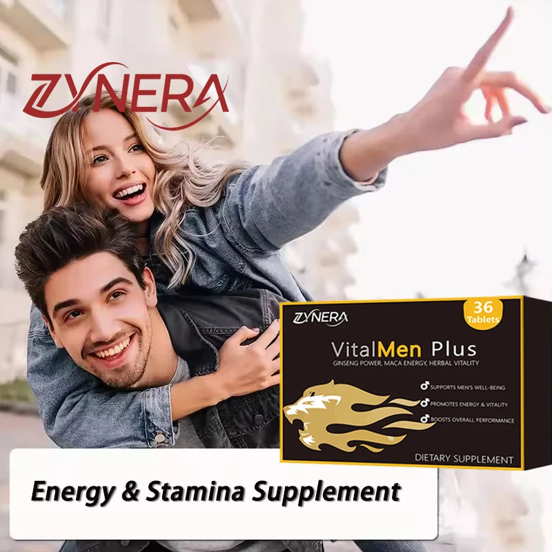 Blue Tablets – Shilajit, Ashwagandha, Black Maca & Saw Palmetto | Natural Male Vitality & Energy Enhancing Supplement