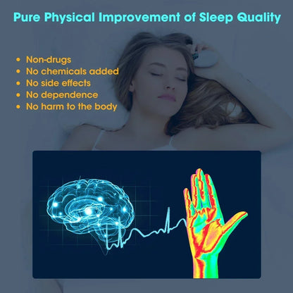 Handheld CES Sleep Aid Device – Insomnia Relief, Stress Reduction & Anxiety Treatment