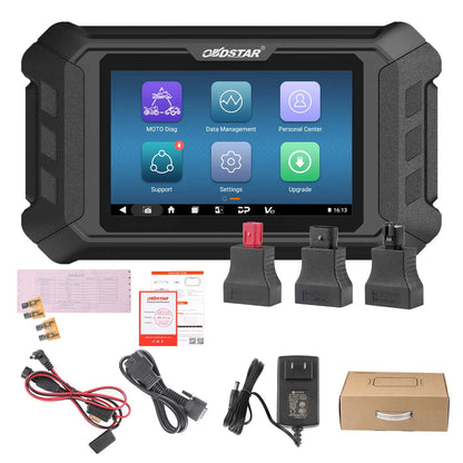 OBDSTAR iScan Motorcycle Diagnostic Scanner | Full System Diagnosis & Key Programming for Harley, BMW, Ducati, KTM, Honda, Yamaha & More