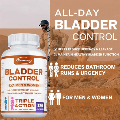 Bladder Control Supplement – Reduces Urinary Frequency & Urgency, Supports Healthy Urination