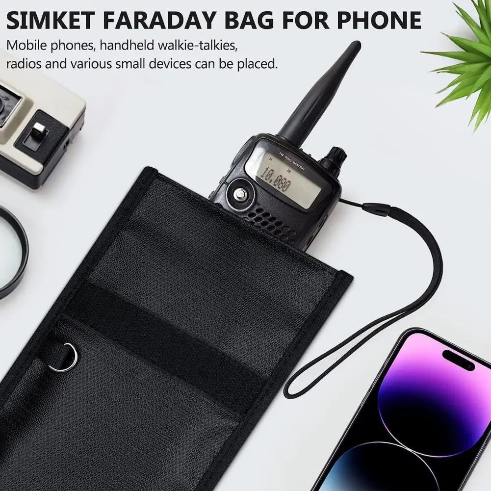 Faraday Shielding Bag – Fireproof, Waterproof RFID Signal Blocker for Laptops, Tablets, Phones & Car Keys (Free Shipping)