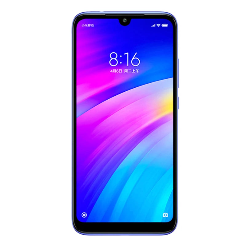 Xiaomi Redmi 7 Cellphone with Case – Dual SIM, Android, Dual Camera (Used, Original)
