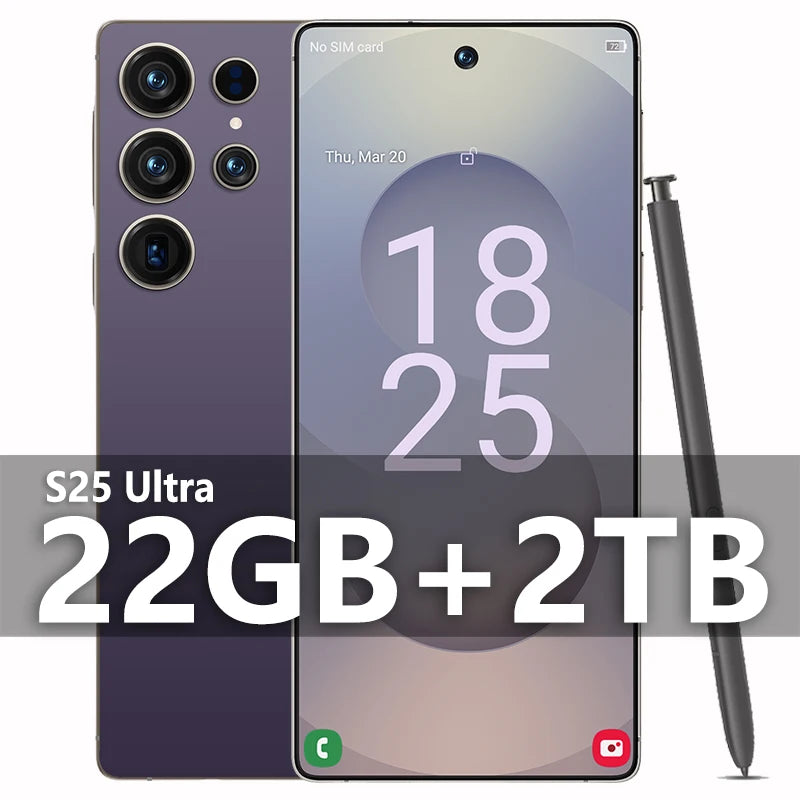 💎 2025 Original Pad S25 Ultra Tablet PC – 7.3" 4K Android 14 | 22GB + 2TB | 8000mAh Battery | 4G/5G Dual SIM | WiFi + GPS