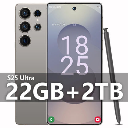 💎 2025 Original Pad S25 Ultra Tablet PC – 7.3" 4K Android 14 | 22GB + 2TB | 8000mAh Battery | 4G/5G Dual SIM | WiFi + GPS