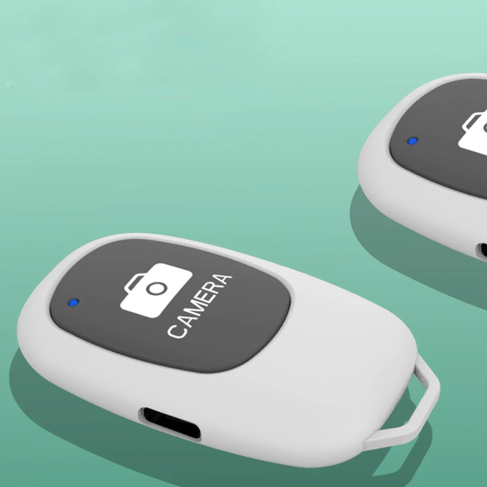 Bluetooth Remote Control Button – Wireless Selfie Camera Shutter for iOS & Android Phones