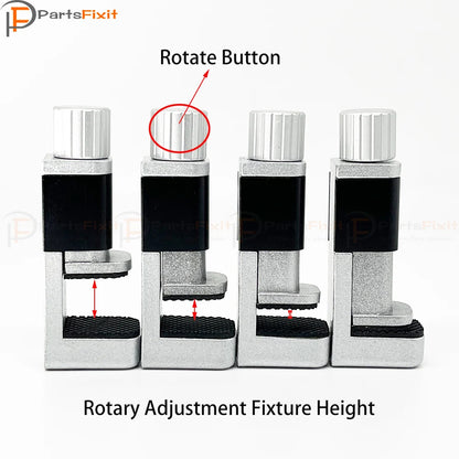 Adjustable Alloy Phone Screen Repair Clamp Clip Fixture Repair LCD Tool With Rubber For iPhone iPad Tablet PC Repair