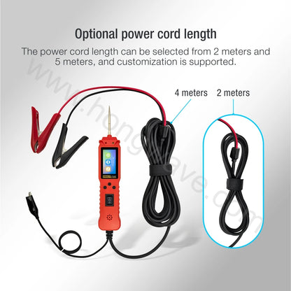 12/24V P200 Car Electric Circuit Tester Probe Pen Tester Voltage Resistant Test Voltage Power Probe Kit Auto Battery Test