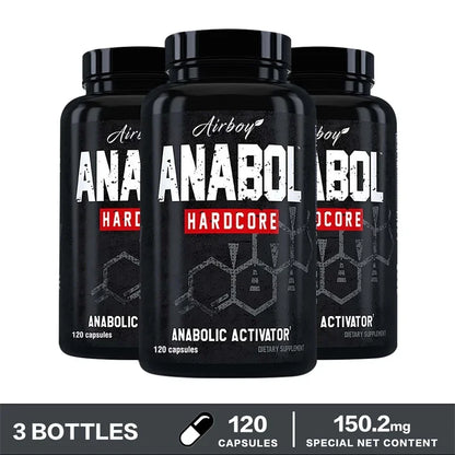 ✨ 120pcs Anabol Hardcore Supplement – Build Lean, High-Quality Muscle