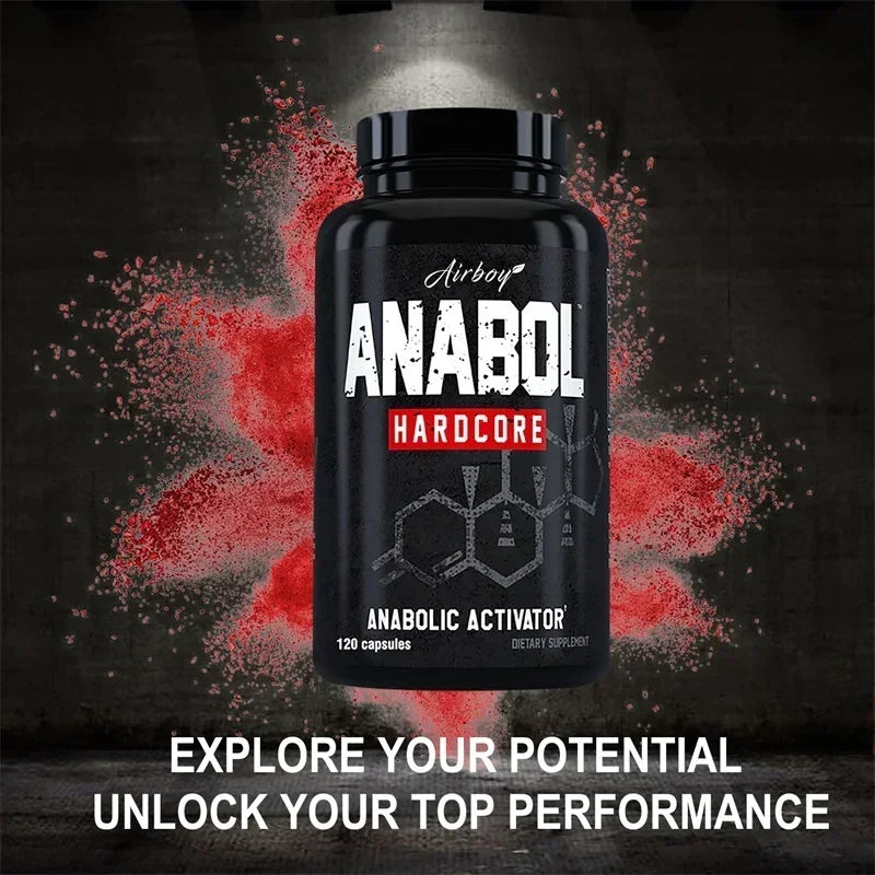 ✨ 120pcs Anabol Hardcore Supplement – Build Lean, High-Quality Muscle
