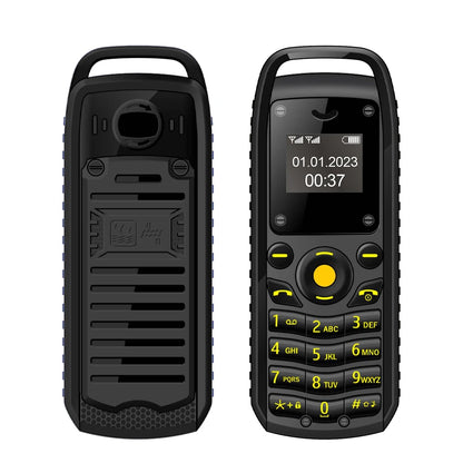 SERVO B25 Mini Feature Phone – Dual SIM, Magic Voice, Bluetooth Sync, 2G Network, Multilingual (Ultra Compact 24g)