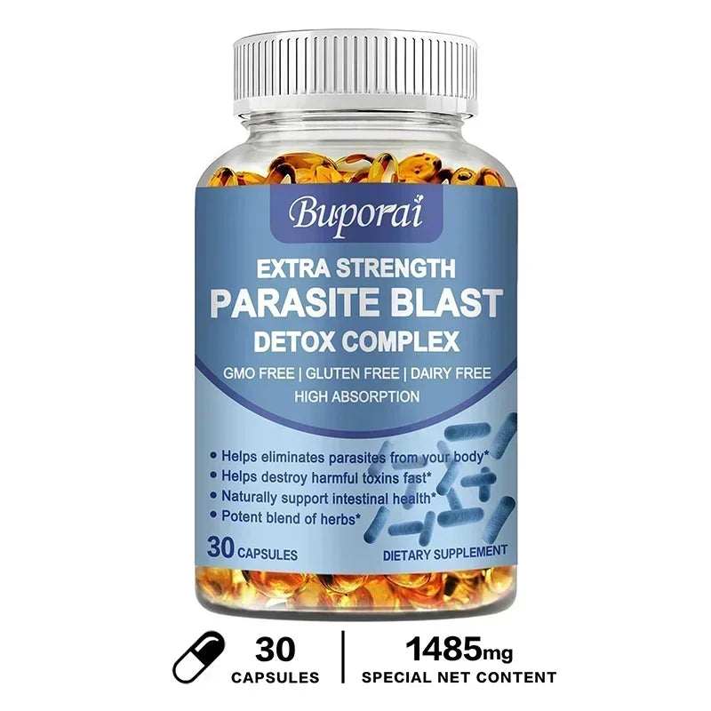Parasite Blast Detox Complex – Digestive Cleanse & Intestinal Support Formula