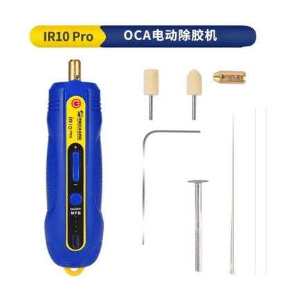 MECHANIC IR10 Pro / IR13 / IR14 / IR16 Electric OCA Glue Removal Tool – Rechargeable Multi-Function Grinder & Screen Cleaning Kit