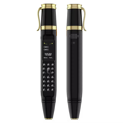 SERVO BM111 Pen Style Mobile Phone – Dual SIM | Magic Voice | Bluetooth Dialer | 3-in-1 Pen & Mini Fan | 2G GSM