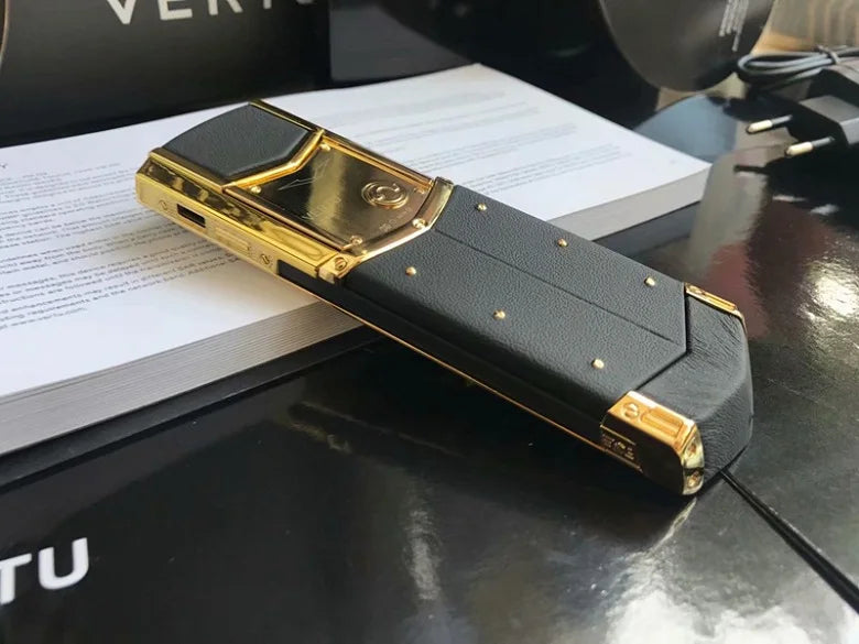 Elegant Metal Signature Handmade Mobile Phone Dual SIM Bluetooth Dialer Ebook Luxury Feature Classic Senior Phone for Elderly