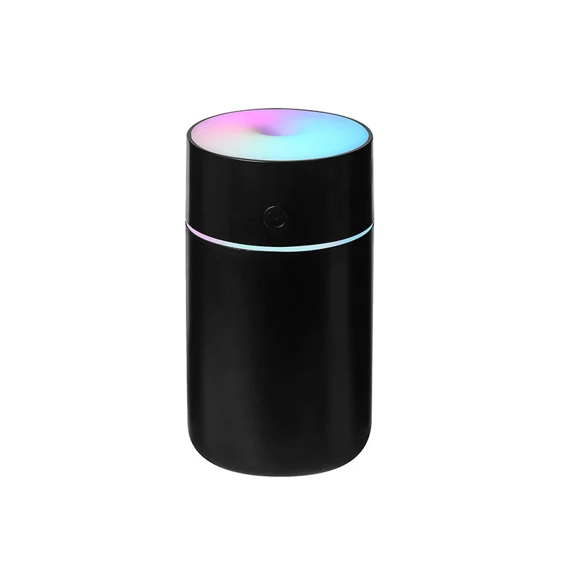 Colorful Portable USB Air Humidifier – Wireless Mini Home & Car Aroma Essential Oil Diffuser