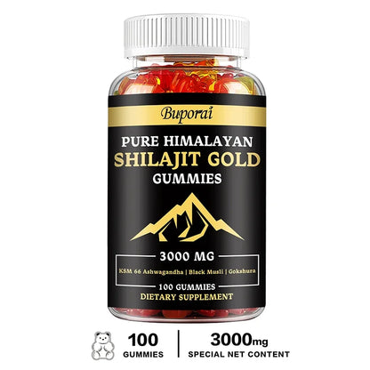 Shilajit Gummies – Boosts Energy, Mood, Immunity & Digestive Health – Himalayan Sourced