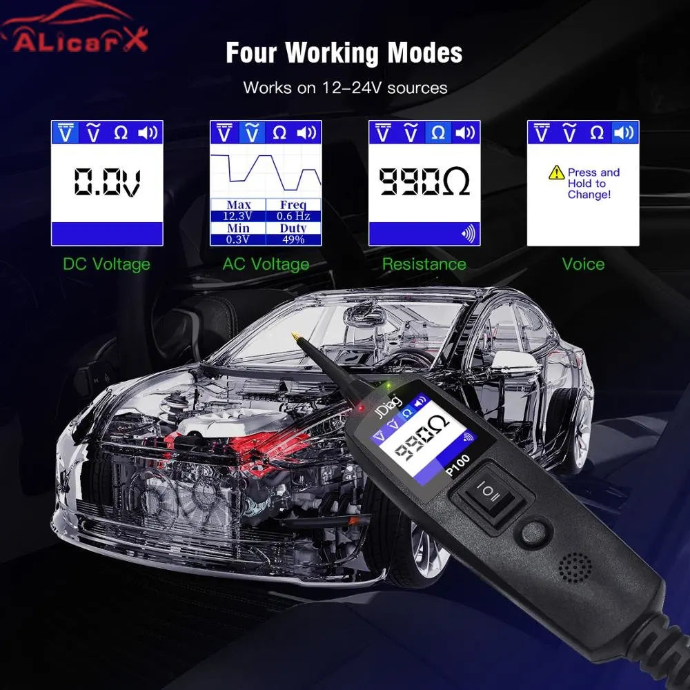 original Electric Circuit Tester Power Probe ALicar EC150 PK AUTEL YD208 Autel PS100 Electrical System testing