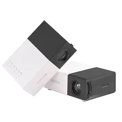 YG300 Mini LED Projector – Upgraded 1000 Lumen Portable Home Media Player with HDMI & USB Audio