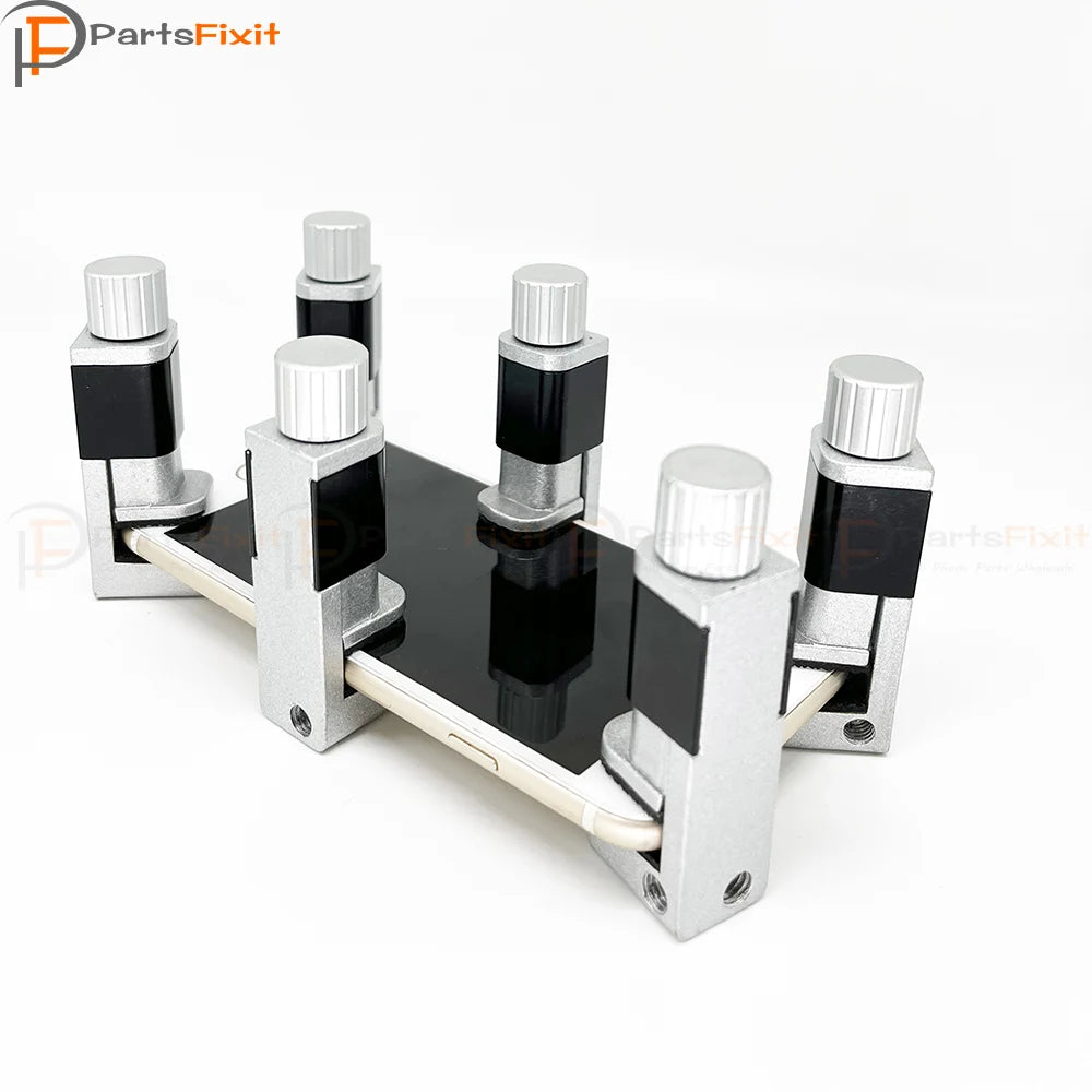 Adjustable Alloy Phone Screen Repair Clamp Clip Fixture Repair LCD Tool With Rubber For iPhone iPad Tablet PC Repair