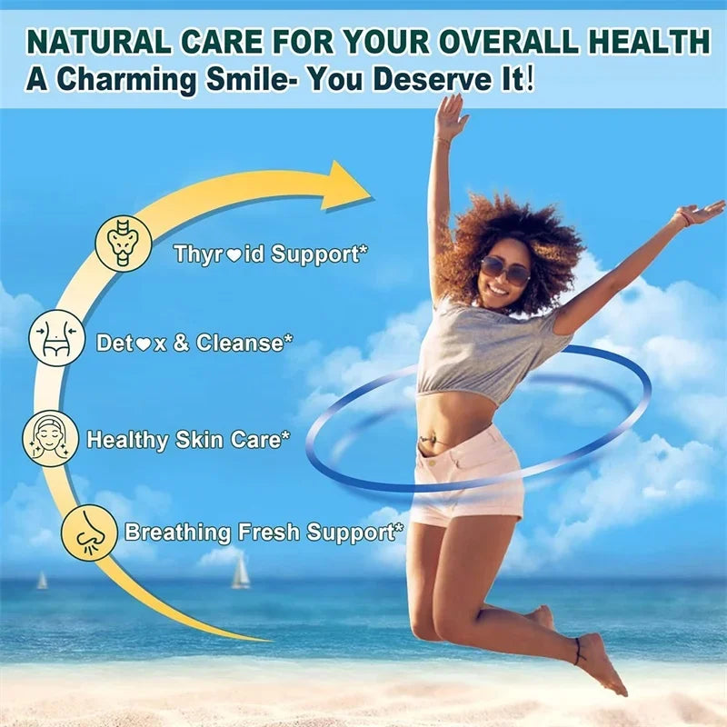 ✨ Sea Moss Gummies 5000mg – Immunity, Thyroid & Beauty Support