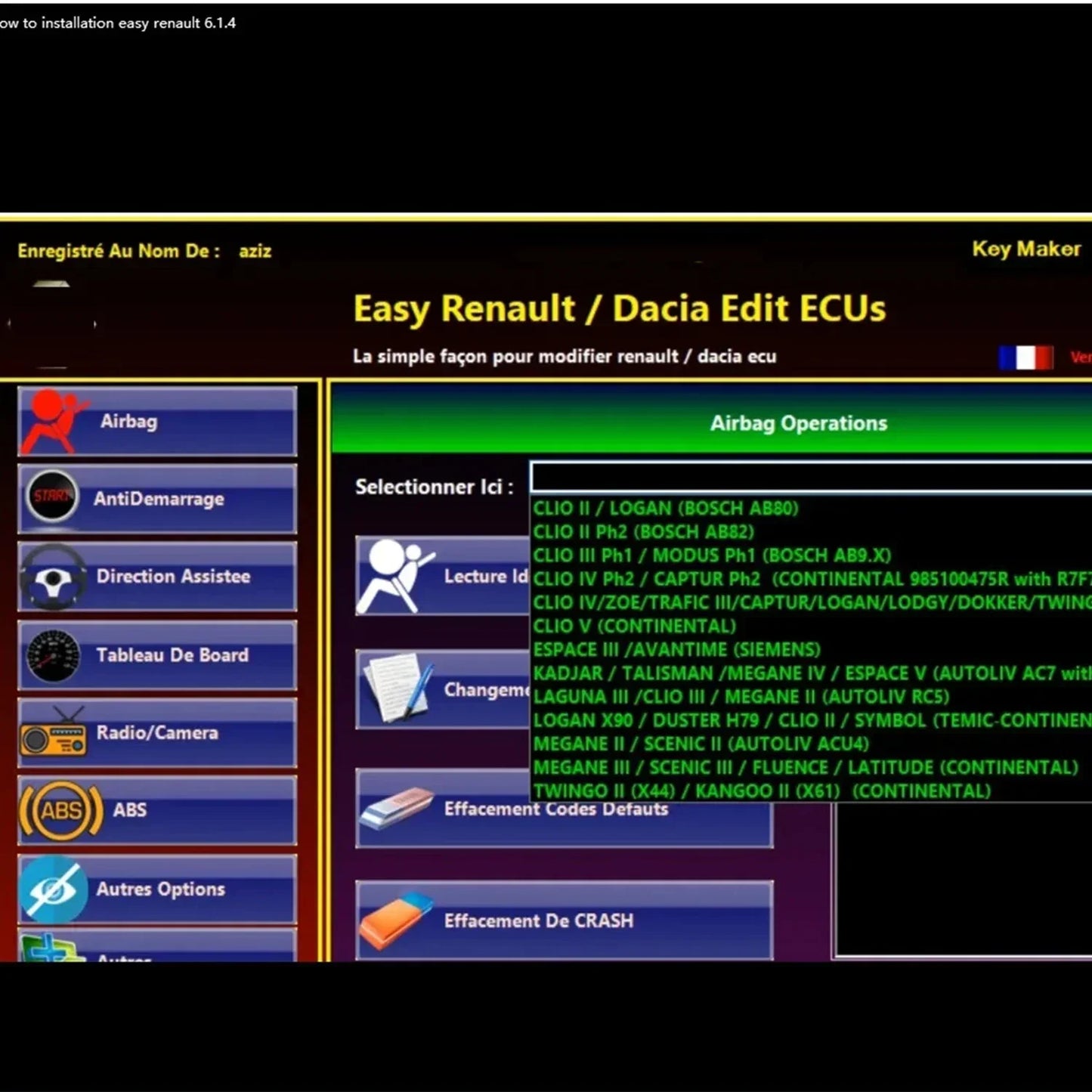 Easy Renault v6.1.4 (Renolink-Compatible) – Renault ECU Diagnostic Software License & Setup Support