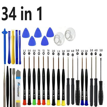 40-in-1 Mobile Phone Repair Tool Kit – Precision Screwdriver & Pry Set for iPhone, Samsung, Xiaomi, Huawei & More