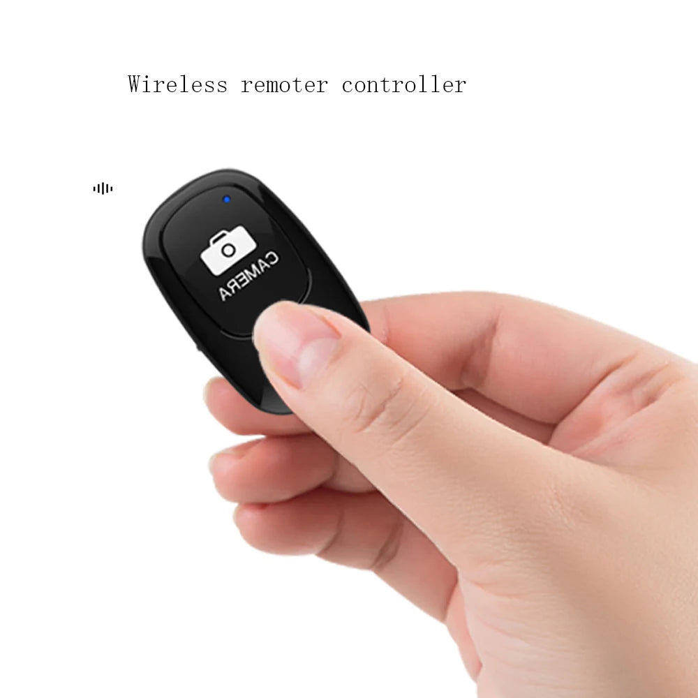 Bluetooth Remote Control Button – Wireless Selfie Camera Shutter for iOS & Android Phones