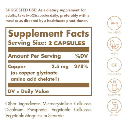 ✨ Chelated Copper – Advanced Mineral Support for Bones, Skin & Inner Vitality