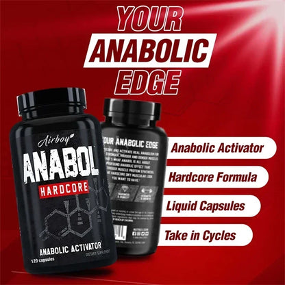 ✨ 120pcs Anabol Hardcore Supplement – Build Lean, High-Quality Muscle
