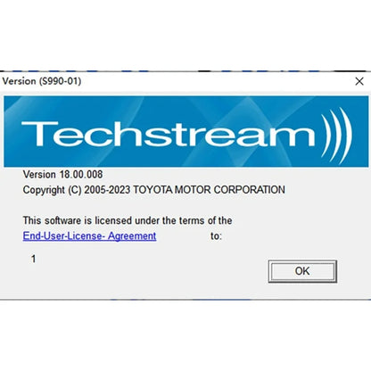 Toyota Techstream v18.00.008 – Licensed Software Access & Activation Support (MINI VCI Compatible)
