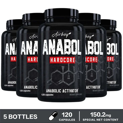 ✨ 120pcs Anabol Hardcore Supplement – Build Lean, High-Quality Muscle