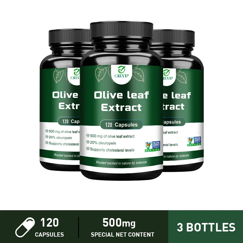 ✨ Olive Leaf Extract – Supports Heart & Immune System Health