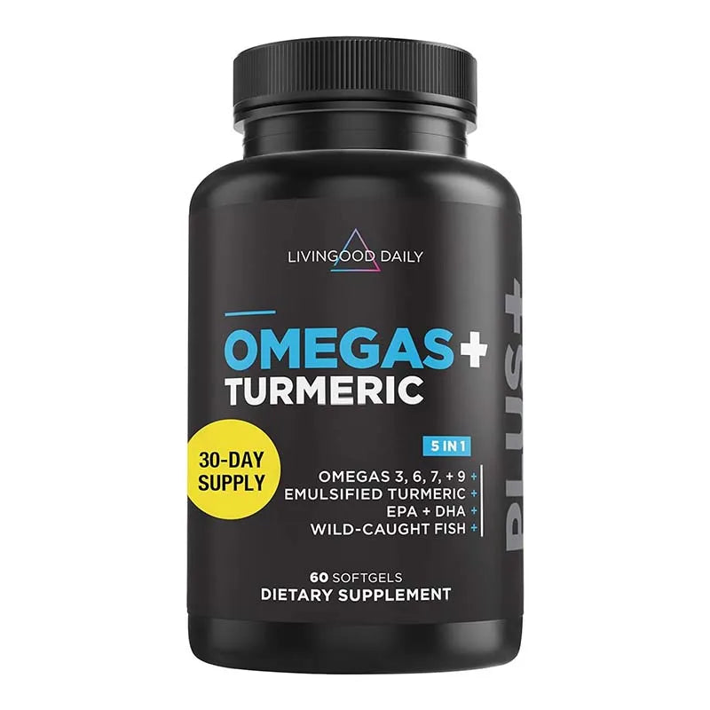 ✨ Omega 3 6 9 Supplement Plus – Brain, Heart & Joint Support