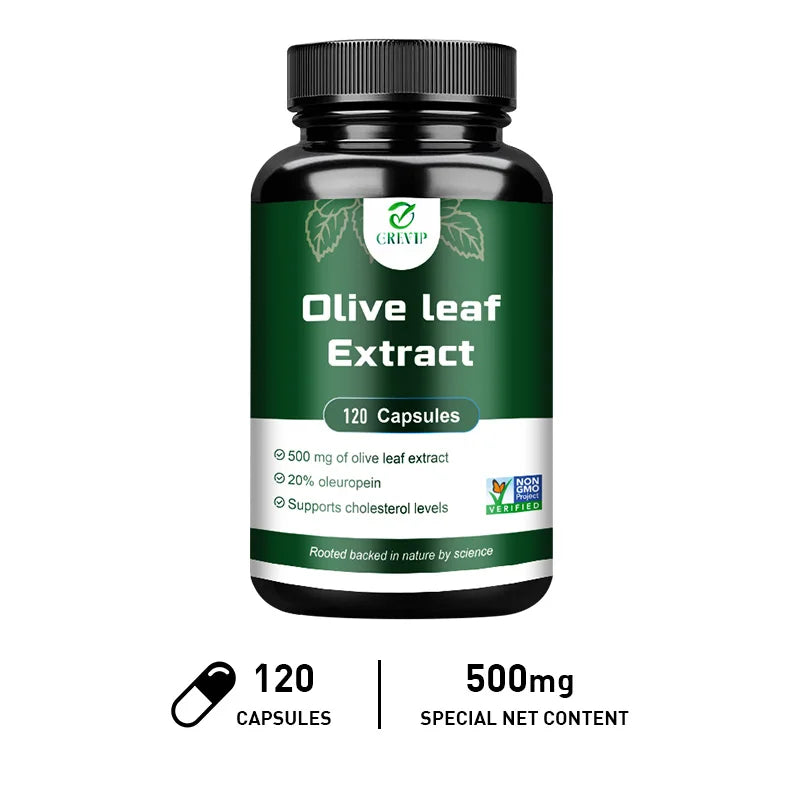 ✨ Olive Leaf Extract – Supports Heart & Immune System Health